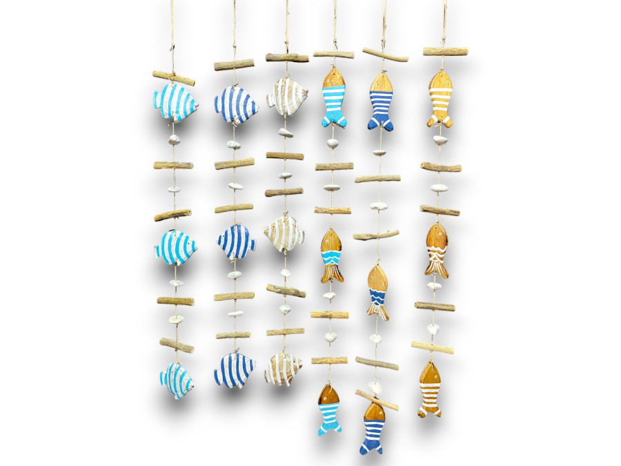 D-54 DECO FLOTAN FINO 2 modelos PEZ 120cm 3 colors pack 12