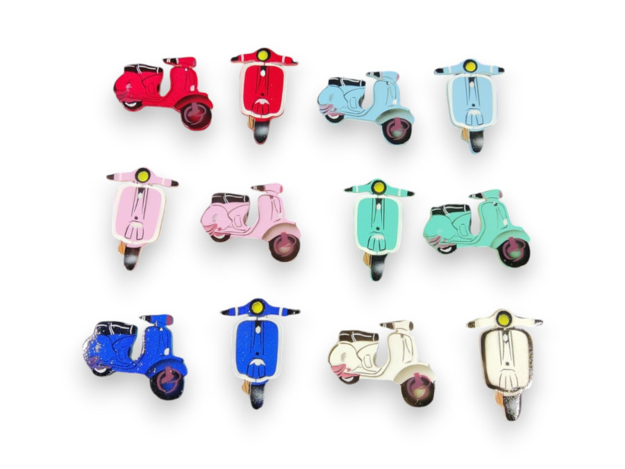 IMAN VESPA 09cm 2 mod. pack 12