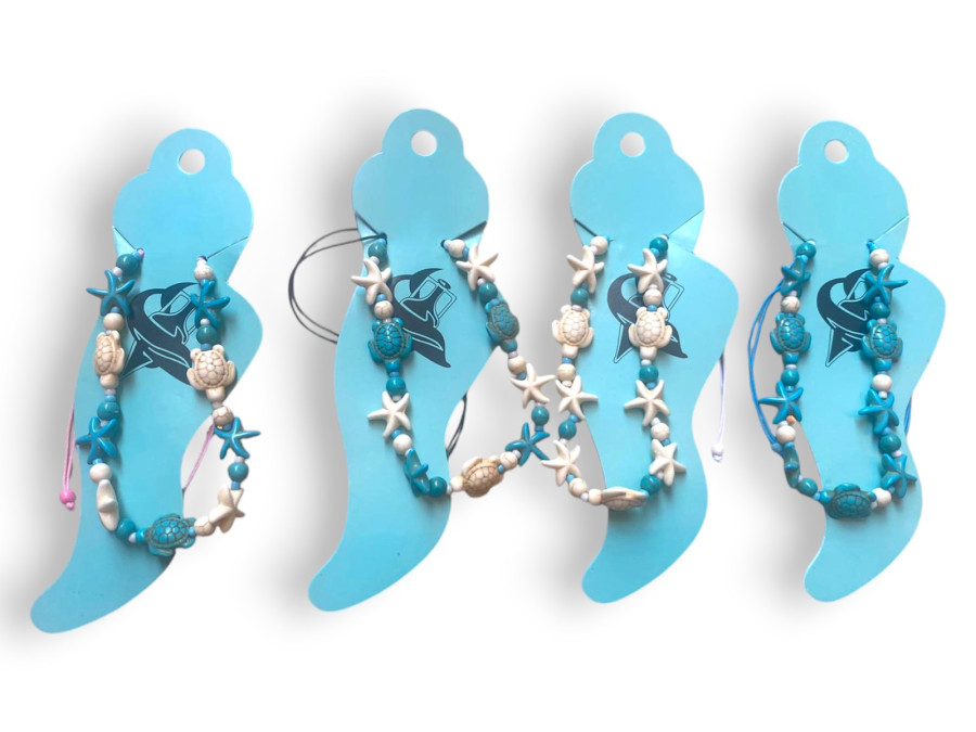 T.MA-25300 ESTRELLA-TORTUGA BCLO-TURQ BOLA 4 mod pack 12