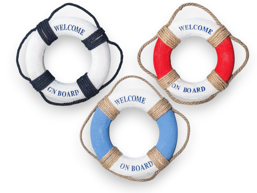 SALVAVIDAS ESPUMA 50cm 3 COLORES