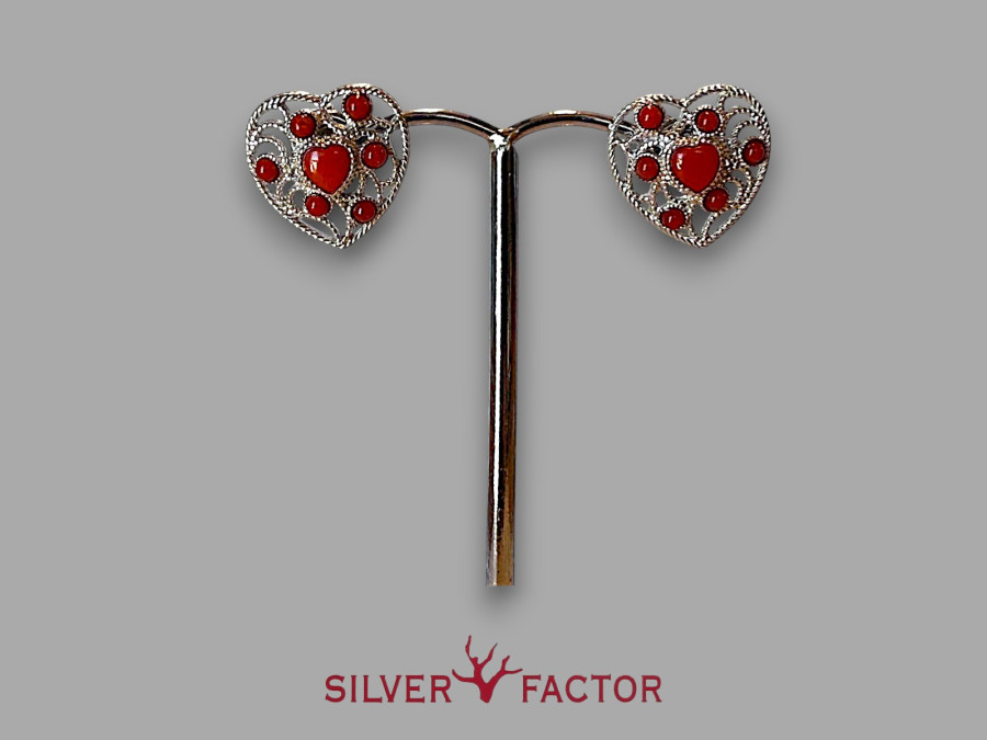 PTES.AG.FILIGRANA CORAZON MEDITERRANEO CABUJONES