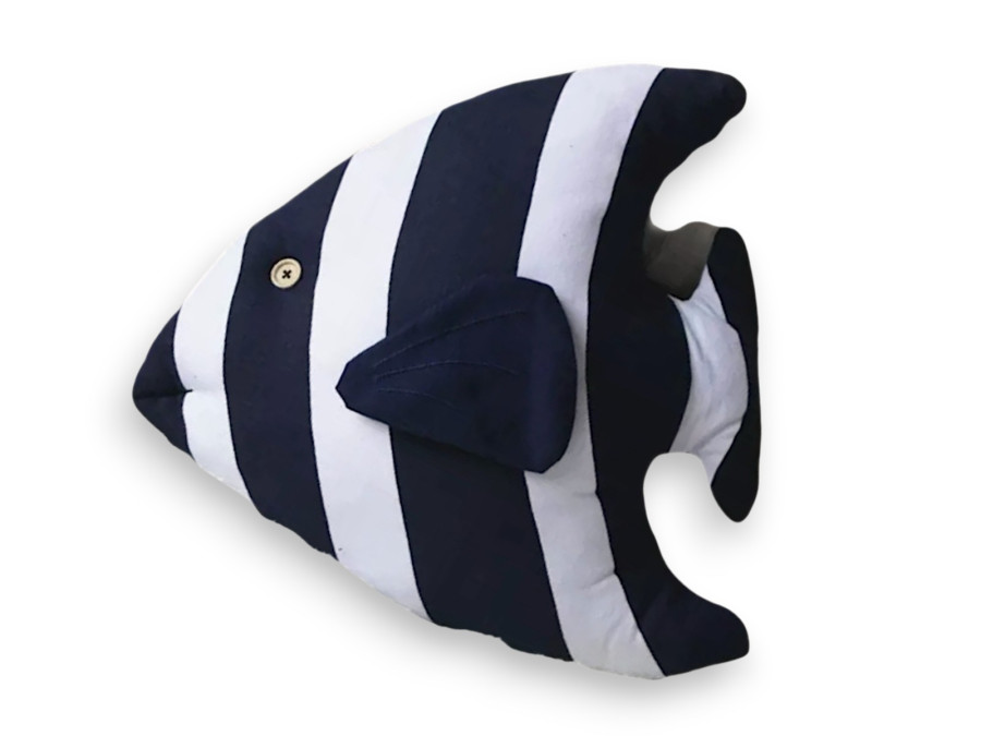 COJIN CON RELLENO PEZ MARINERO 42x40cm