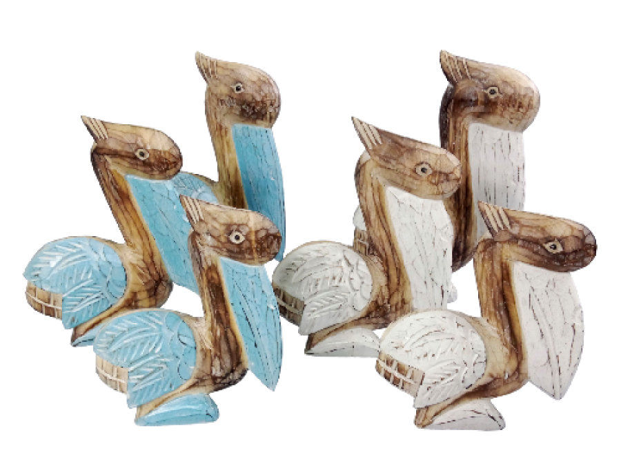 SET 3 PELICANOS 20/25/30cm