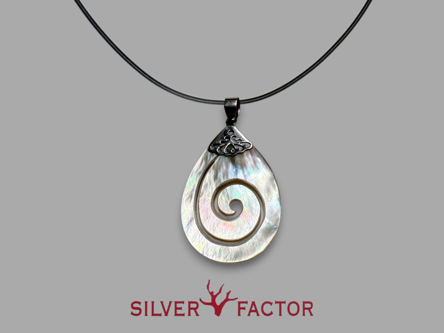 COLGTE.AG.MOP LAGRIMA ESPIRAL 45x30mm