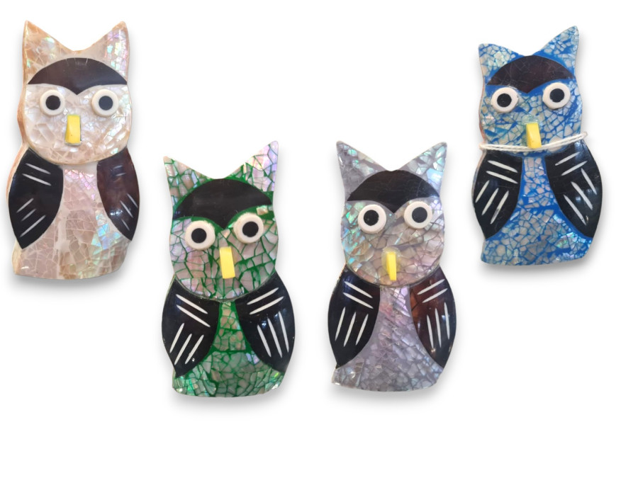 BUHO SHELLS 08cm 4 colors pack 4