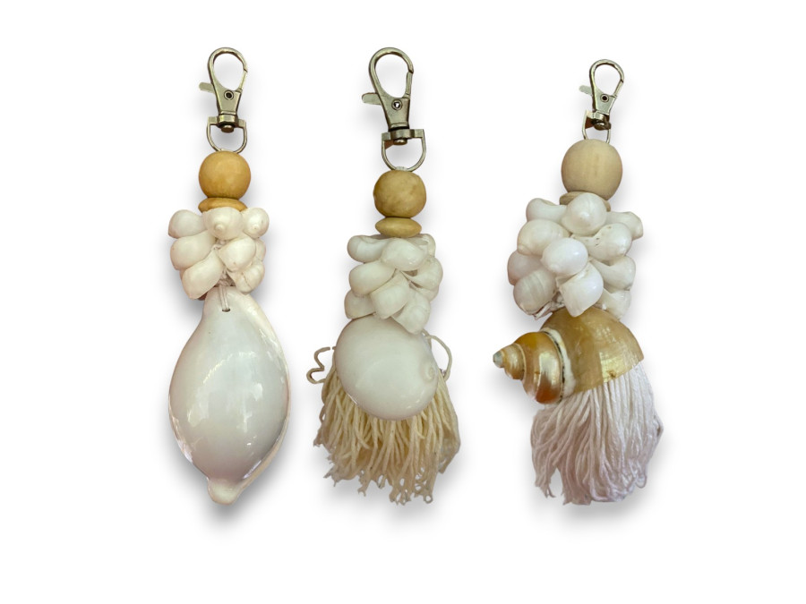 LLAVERO SHELL BLCO. 3mod. pack 12