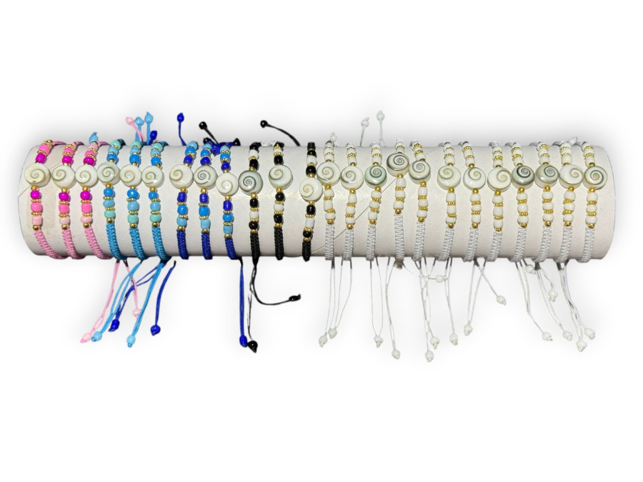 Y.P.MA-26137 SHIVA+BEADS 5 colors tubo 24