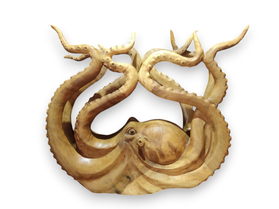 ESCULTURA PULPO Altura: 75cm x Largo : 85cm x Ancho : 26cm