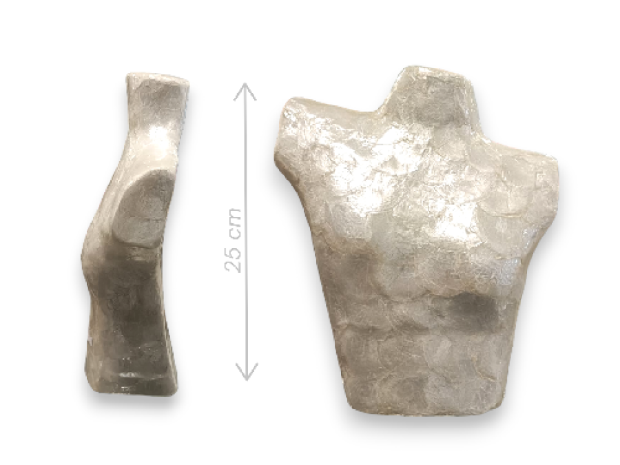 BUSTO CAPIZ PEQ. 25x25cm