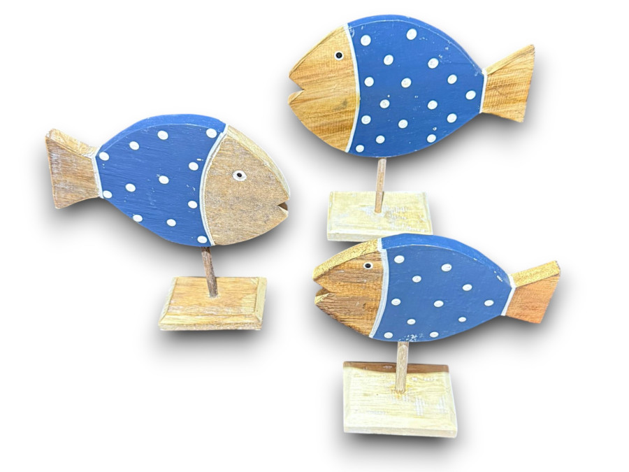 SET 3 PECES AZUL/BLANCO 30x30/25x25/20x23cm