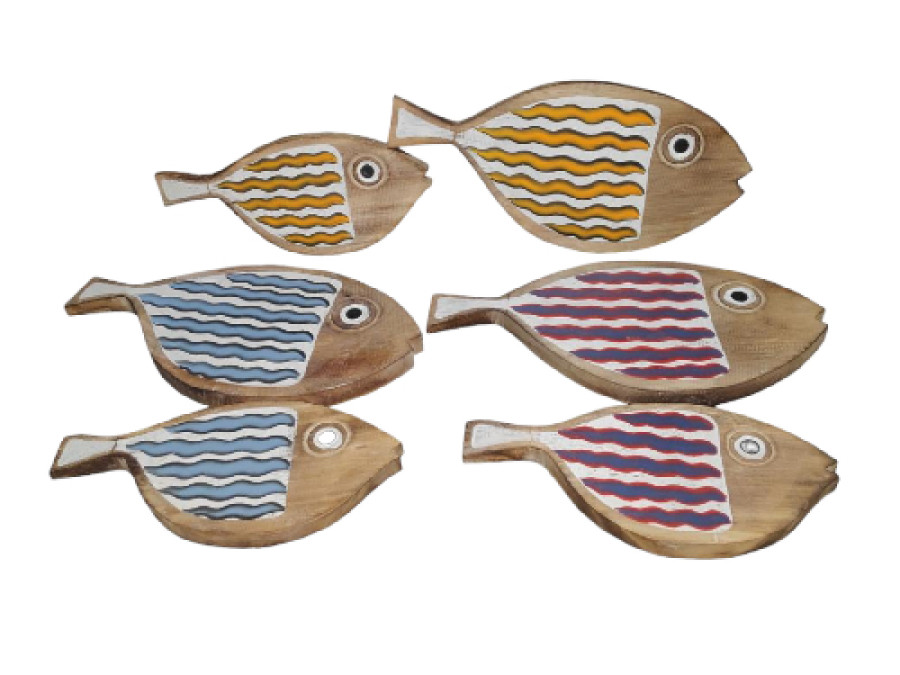 SET 2 POSAPLATO PEZ 30/40cm