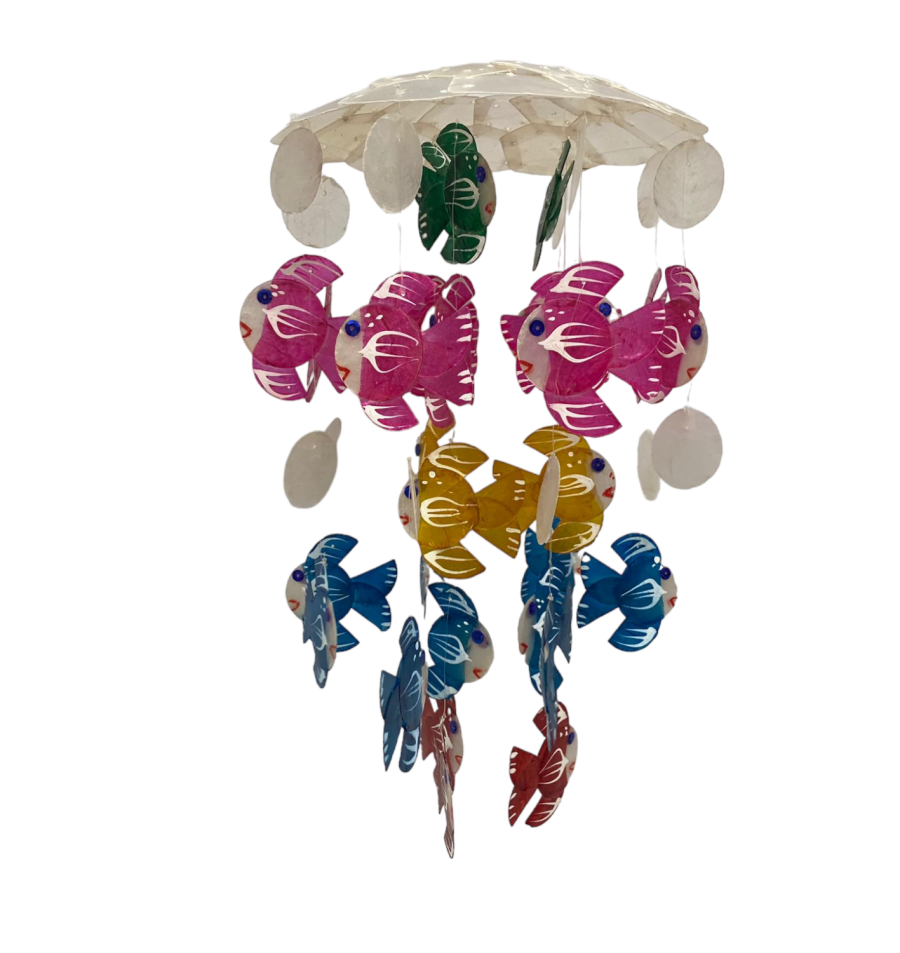 M-26 MOVIL PECES MULTICOLOR 20x50cm