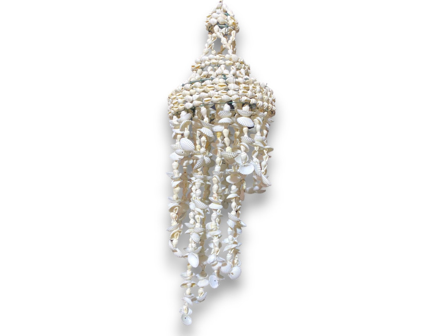 M-2418 L.CARACOLILLO NASSA MINI COCCKLES BLCO. 12x45cm