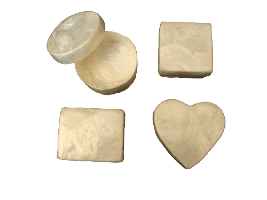 CAJA CAPIZ 06x06cm 4 mod. pack 12