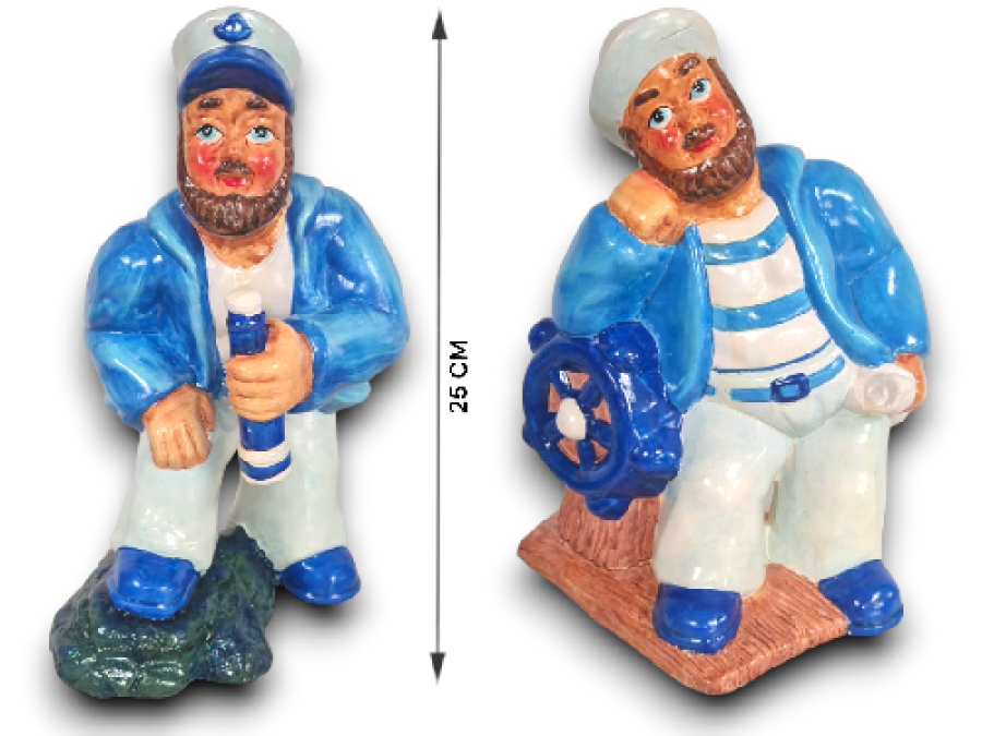 CERAMICA MARINERO 25cm (pack 2 und)