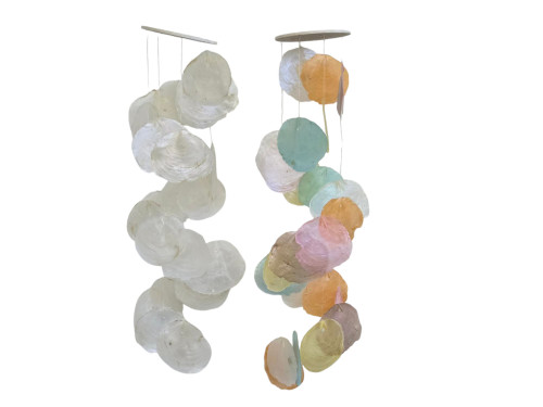 M-54 MOVIL CAPIZ NATUR BLCO./MULTICOLOR 60cm pack 6