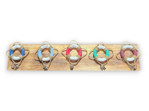 COLGADOR 5 FLOTADORES MULTICOLOR