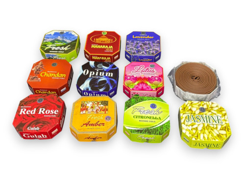 CAJA INCIENSO ESPIRAL 10 UNIDADES