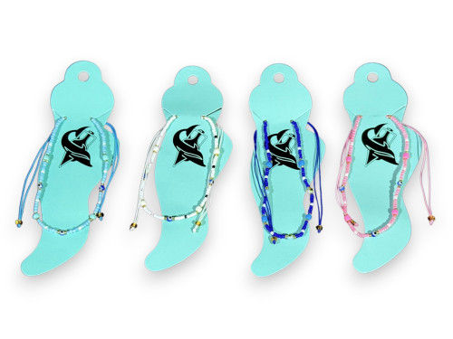 Y.T.MA-26301 OJO TURCO+BEADS 4 colors pack 12