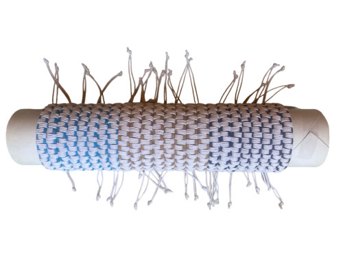 P.MA-25128 HILO CUERO BLCO.3colors tubo 24