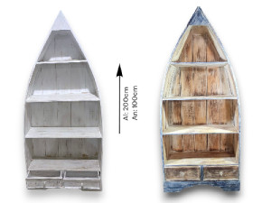 CANOA XL ESTANTERIA BLCO. 200x100cm