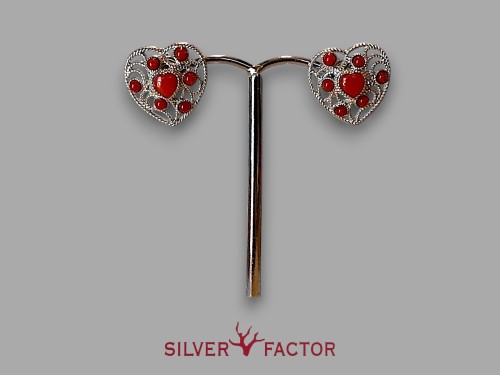 PTES.AG.FILIGRANA CORAZON MEDITERRANEO CABUJONES