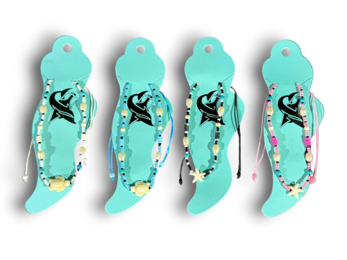 Y.T.MA-26305 BEADS+PERLA+ESTRELLA/TORTUGA 4 colors pack 12