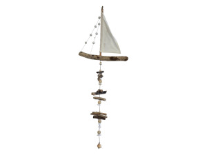 D-2530 DECO PARED VELERO FLOTAN 80x35cm pack 4