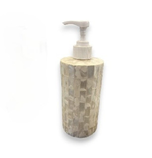DISPENSADOR JABON CAPIZ 06x20cm