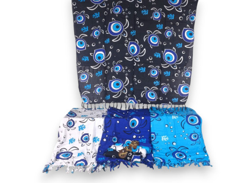 PAREO TORTUGAS OJO TURCO 4COLORES Pack 8