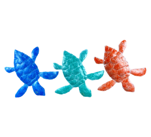 TORTUGA METAL PARED 25cm OUTLET