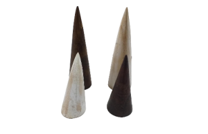 CONO X ANILLO marron/blco.