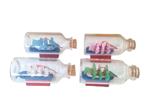 BOTELLA BARCO 07cm 3colores (pack 12und)
