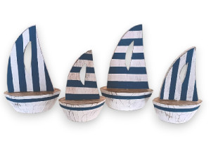 VELEROS MADERA RAYAS