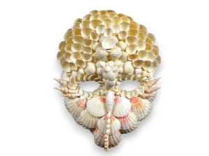 MASCARA SHELLS BLCAS./COLOR 25x18cm