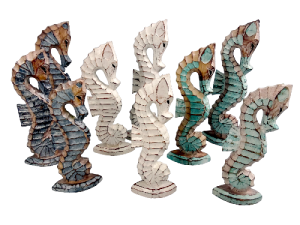 SET 3 HIPOCAMPOS BASE 20/25/30cm