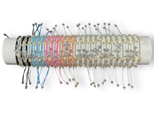 Y.P.MA-26144 DOBLE CON ESTRELLA METAL+PERLA tubo 24