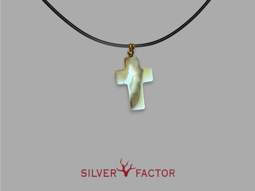 COLGTE.MOP CRUZ METAL 18x25mm  PACK 10PCS