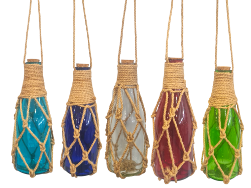 BOYA BOTELLA CRISTAL 07x07x20cm