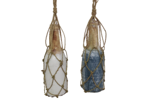 BOTELLA NAUFRAGO 30cm