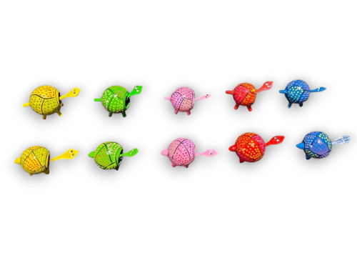 TORTUGA MADERA MOVING 6 colores Pack 24