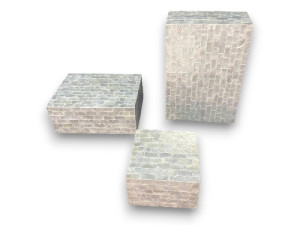 CAJA CAPIZ 25x17x07cm