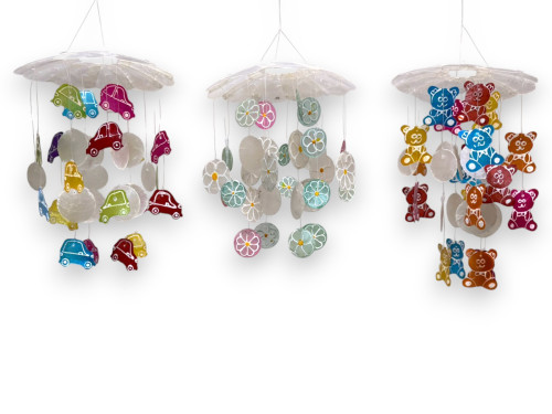 MOVIL CAPIZ 15CM  3 Mod. Pack 6