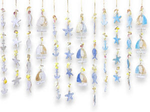D-2504 DECO FIGURAS+COCKLES 80cm 3 colors pack 12