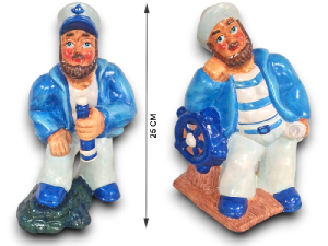 CERAMICA MARINERO 25cm (pack 2 und)